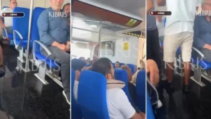 Girne açıklarında gemi kazası