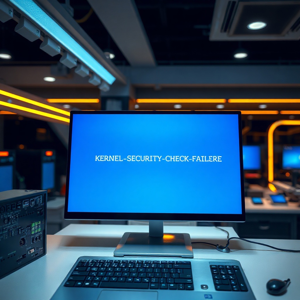 Mavi Ekran KERNEL_SECURITY_CHECK_FAILURE Hatası