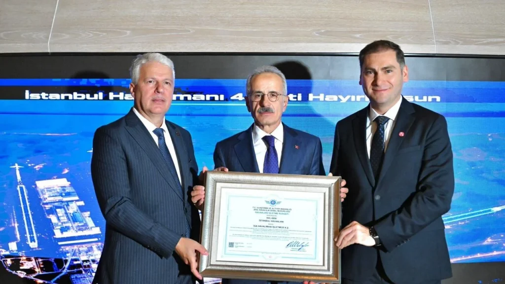 İstanbul Havalimanı’nın 4’üncü ana pisti ruhsatlandırıldı