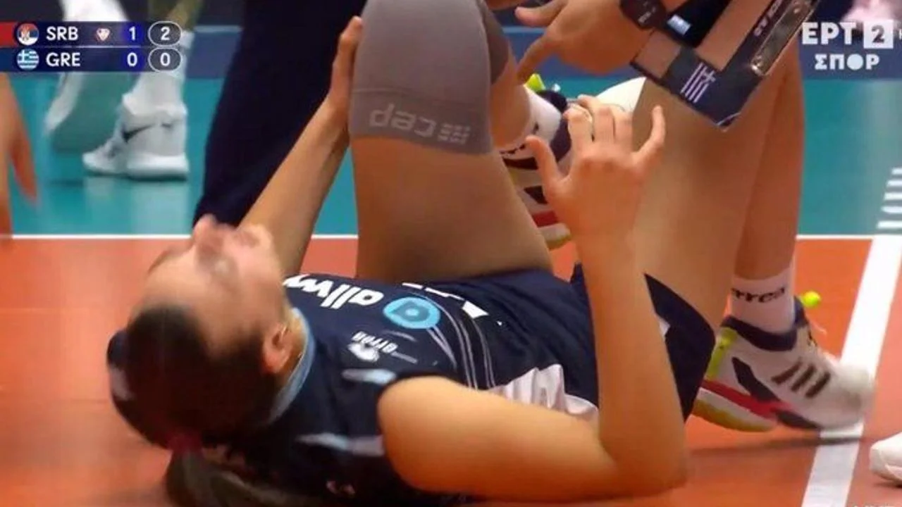 Georgia Angelopoulou sakatlık